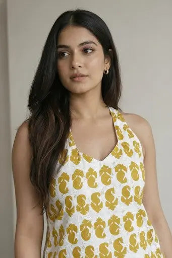 Anshu Backless Short Kurti Kalyanja